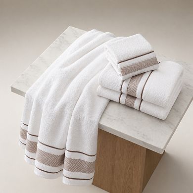 Luxury Hotel Spa 6 Piece Cotton Bath Towel Set Soft Absorbent