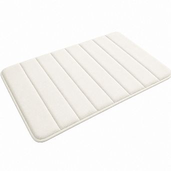 Memory Foam Bath Mat Super Soft Absorbent Quick Dry Non Slip Machine Washable
