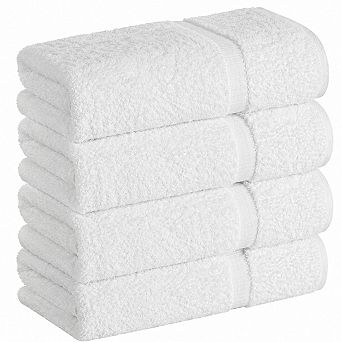 Luxury 4 pc Bath Towel Set Soft Absorbent Durable Spa Quality
