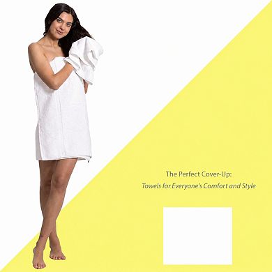 Luxury 4 Piece Bath Towel Set Soft Absorbent Durable Spa Quality
