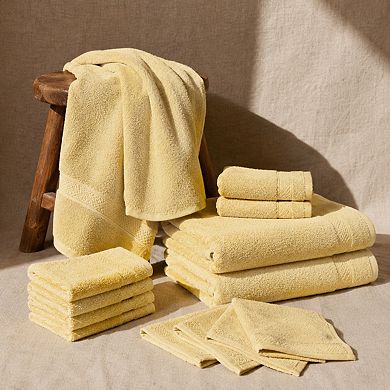 Luxury Cotton Ring Spun Bath Towels Super Absorbent Soft Thick Spa Hotel