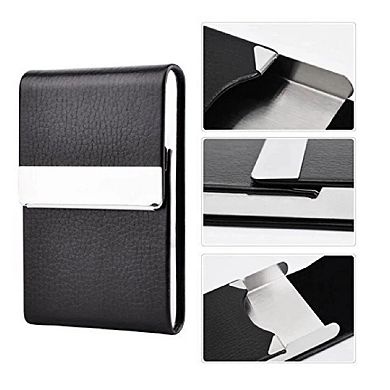 PU Leather Card Holder Wallet Credit ID Case