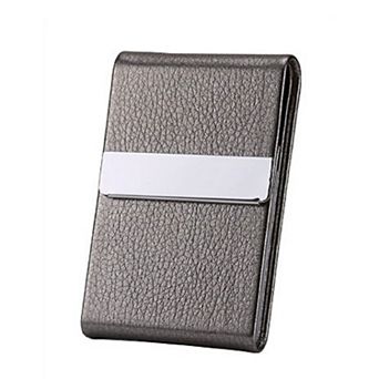 PU Leather Card Holder Wallet Credit ID Case