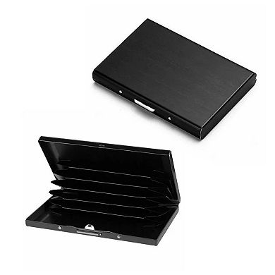 RFID Blocking Stainless Steel Credit Card Holder Wallet