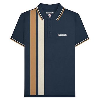 Lambretta Mens SS25 Vertical e Polo Shirt