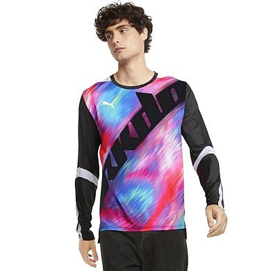 Puma Mens RKDO Abstract Regular Long-Sleeved T-Shirt