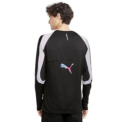 Puma Mens RKDO Abstract Regular Long-Sleeved T-Shirt