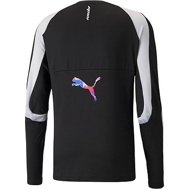 Puma Mens RKDO Abstract Regular Long-Sleeved T-Shirt