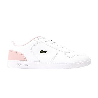 Lacoste Womens/Ladies T-Clip Leather Low Cut Flat Trainers