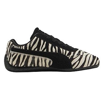 Puma Womens/Ladies Speedcat Zebra Print Suede Flat Trainers