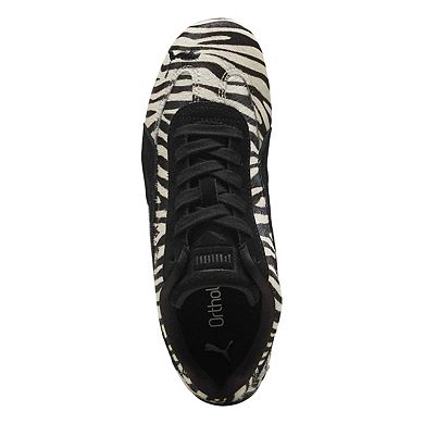 Puma Womens/Ladies Speedcat Zebra Print Suede Flat Trainers