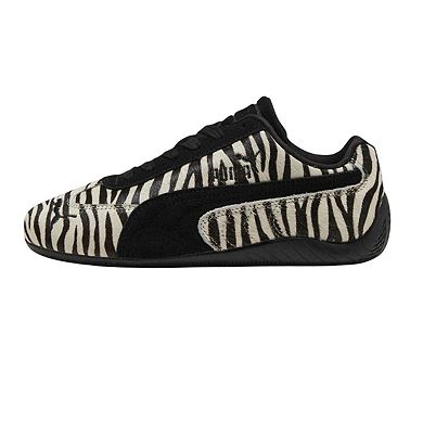 Puma Womens/Ladies Speedcat Zebra Print Suede Flat Trainers