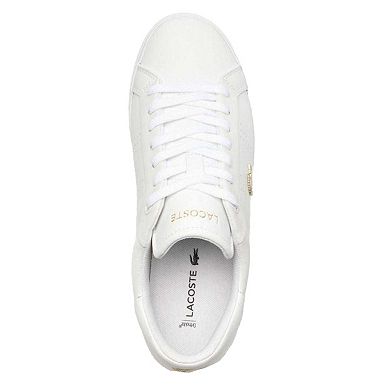 Lacoste Womens/Ladies Powercourt 2.0 Leather Trainers