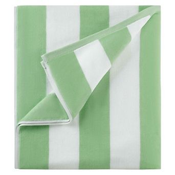 Large Extra Large Beach Towel Cotton Striped Pool Cabana Soft 36x70 Inch