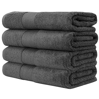 Luxury Oversized Bath Towels 650 GSM 34x56 Hotel Quality Soft Highly Absorbent Quick Dry Thick