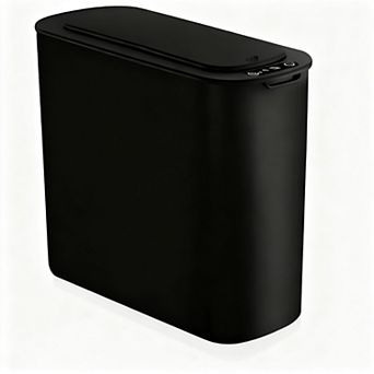 5 Gallon Motion Sensor Bathroom Trash Can Automatic Touchless Plastic Waste Basket Slim Large