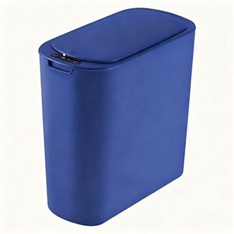5 Gallon Motion Sensor Bathroom Trash Can Automatic Touchless Plastic Waste Basket Slim Large