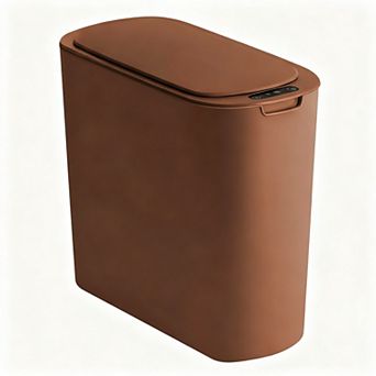 5 Gallon Motion Sensor Bathroom Trash Can Automatic Touchless Plastic Waste Basket Slim Large