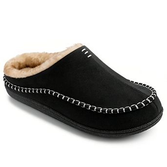 HOMEHOT Men's Slippers, Comfy Memory Foam Slip-on Indoor House Shoes