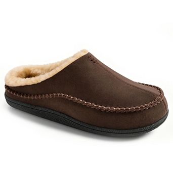 HOMEHOT Men's Slippers, Comfy Memory Foam Slip-on Indoor House Shoes