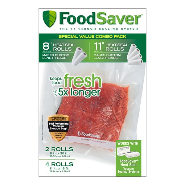 FoodSaver VacuumSeal Roll 6pk.