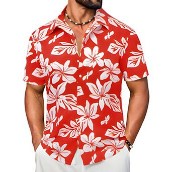 Men's Tropical Resort Wear Shirt