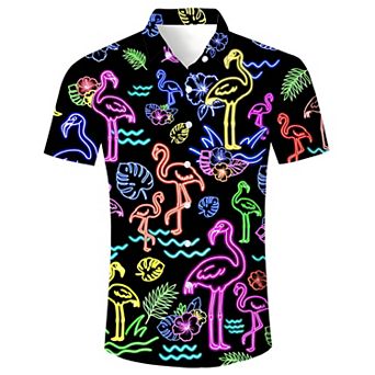 Men's Tropical Button Shirt