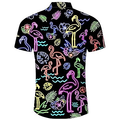 Men's Tropical Button Shirt