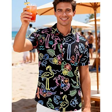 Men's Tropical Button Shirt