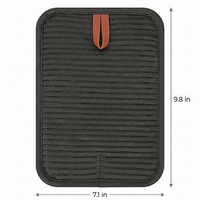 Silicone Pot Holders Heat Resistant Trivets Non Slip Hot Pads for Countertops 2 Pcs