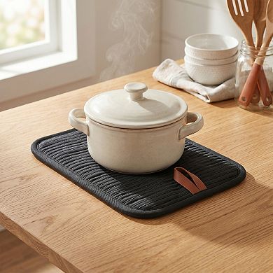 Silicone Pot Holders Heat Resistant Trivets Non Slip Hot Pads for Countertops 2 Pcs