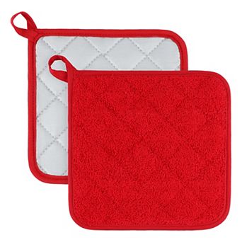 2 pc Square Pot Holders Heat Resistant Trivets Non Slip Hot Pads for Countertops Oven Pot Holders