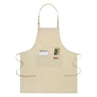 Aprons for Women with Pockets Kitchen Apron Adjustable Cooking Apron Durable Aprons for Home