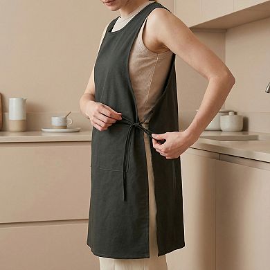 Aprons for Women with Pockets Kitchen Apron Cooking Apron for Home and Kitchen