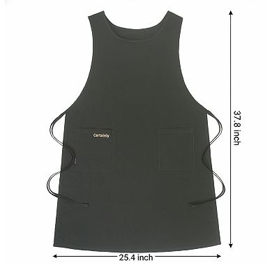 Aprons for Women with Pockets Kitchen Apron Cooking Apron for Home and Kitchen