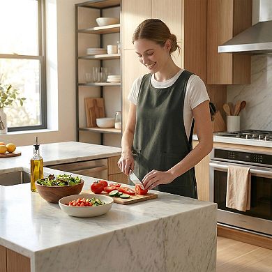 Aprons for Women with Pockets Kitchen Apron Cooking Apron for Home and Kitchen
