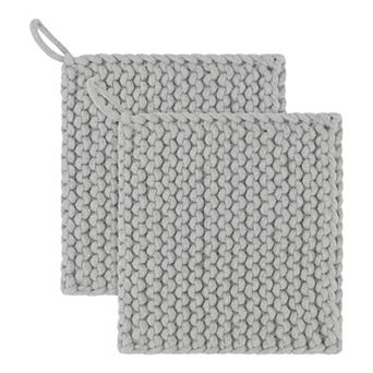 2 pc Pot Holders Heat Resistant Trivets Non Slip Hot Pads for Countertops