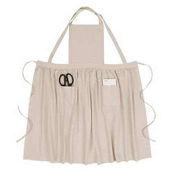 Aprons for Women with Pockets Kitchen Apron Long Waist Cooking Apron Durable Cotton Aprons