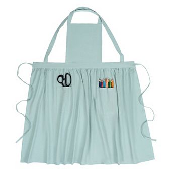 Aprons for Women with Pockets Kitchen Apron Long Waist Cooking Apron Durable Cotton Aprons