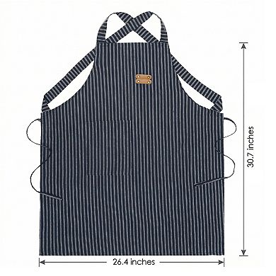 Aprons for Women with Pockets Kitchen Apron Long Waist Cooking Apron Durable Polyester Aprons