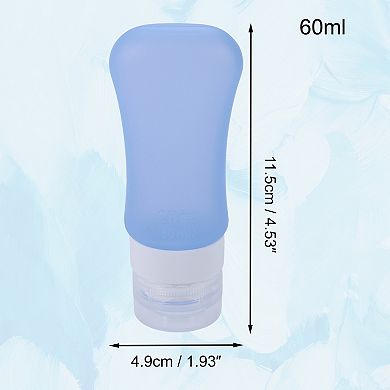 Convenient Silicone Travel Container Set 2 Pcs
