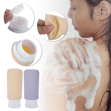 Silicone Travel Container Set 2 Pcs