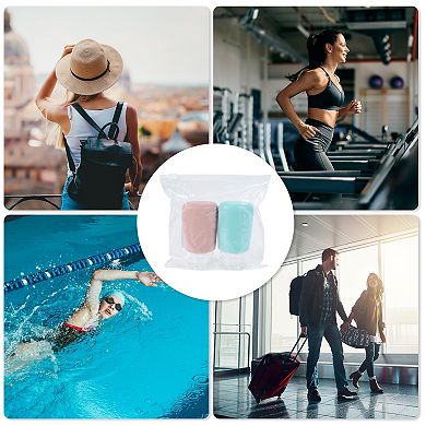3.04oz Refillable Silicone Travel Container Set 2 Pcs