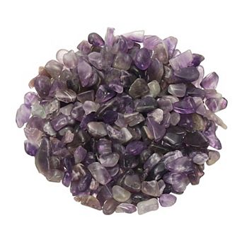 Crystal Chips Stone Fluorite Aquarium Gravel Crushed Chips Tumbled Polished Stones for Fish Tank