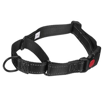 Reflective Dog Collar No Pull Adjustable Dog Training Collar Nylon with Quick Release Buckle