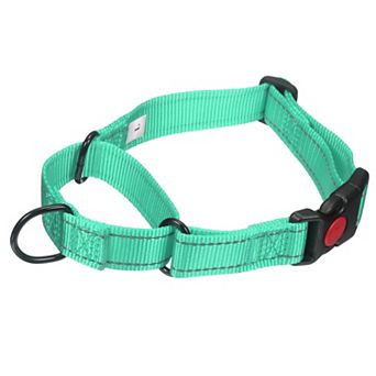 Reflective Dog Collar No Pull Adjustable Dog Training Collar Nylon with Quick Release Buckle