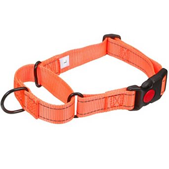 Reflective Dog Collar No Pull Adjustable Dog Training Collar Nylon with Quick Release Buckle