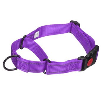 Reflective Dog Collar No Pull Adjustable Dog Training Collar Nylon with Quick Release Buckle