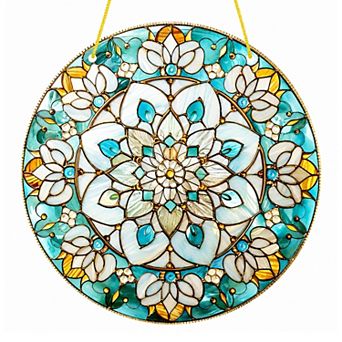 Colorful Acrylic Suncatcher, 7.8 in Hanging Window Wall Art Decor, Gift Idea for Women, Moms, Wives