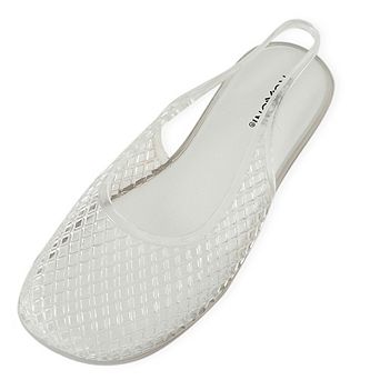 Roxoni Women's Woven Slide Sandals Open Toe Comfort Slippers for Indoor Outdoor Wear